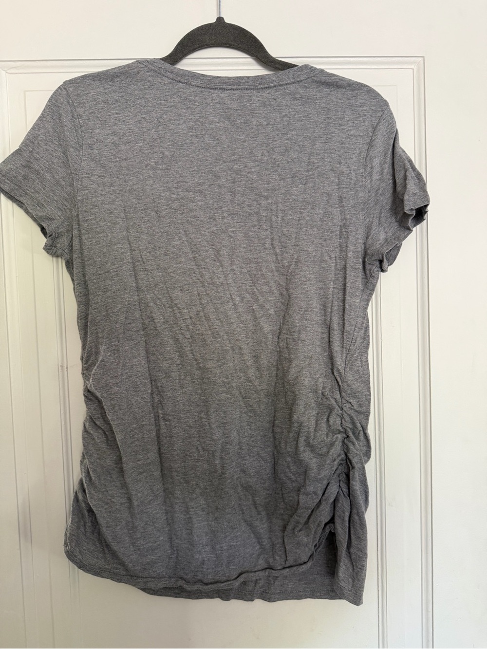 Ingrid & Isabel Gray V-Neck Short Sleeve Maternity Tee - Picture 5 of 5